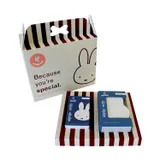 Atelier Pierre Nijntje Geschenkdoos - Wit/Blauw - Zeepje + Zeepdoosje
