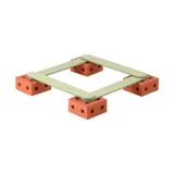 Modu Activity Toy - Balance Track - Burnt Orange / Dusty