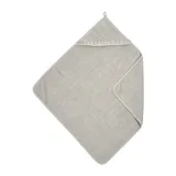 Meyco Baby Ruffle Badcape - 80x80cm/Badstof - Greige