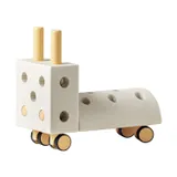 Modu Tiny Ride Laufauto - Sand Grey / Honey Yellow