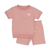 Feetje Shortama Wafel - Summer Special Mauve - Maat 56