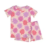 Feetje Premium Summerwear Shortama - Bibi Bloom - Mt. 56 - Lila
