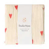 Studio Noos Natural Hearts Swaddle 70x70 cm
