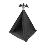 Overseas Canvas With Flags Tipi – Anthracite