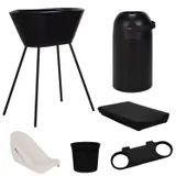 We-Too 8-Teiliges Badeset - Black