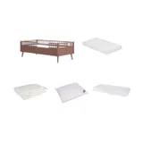 Europe Baby Sterre Kleinkinderbett Paketangebot - 70 x 150 cm - Terra