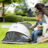Qute Q-Camp Babyzelt - Black / Army