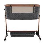 Qute Q-Wiggle Electric Co-Sleeper - Antra / Walnut
