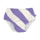 Lässig Stripes Zwemluier - Maat 62/68 - Purple/Sea Salt 