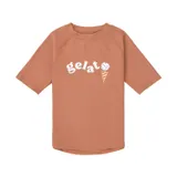 Lässig Zwemshirt Korte Mouw - Maat 62/68 - Clay 