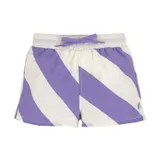 Lässig Stripes Zwembroek - Maat 74/80 -  Purple/Sea Salt 