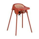 Stoohl Hochstuhl inkl. Sitzverkleinerer + Essbrett + Gurt - Pumpkin