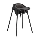 Stoohl Hochstuhl inkl. Sitzverkleinerer + Essbrett + Gurt - Truffle