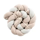 Träumeland Bed/Boxbumper - Signature - 180 cm - Taupe & Mint