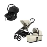 Thule Urban Glide 4 Kinderwagen 3-in-1 - Beige | Thule Maple Autostoeltje - Black