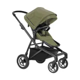 Thule Sleek Kinderwagen - Soft Green On Black