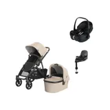 UPPAbaby VISTA V3 Kinderwagen 4-in-1 - Liam | Joolz X Maxi-Cosi Pebble 360 Pro 2 Autositz | Maxi-Cosi FamilyFix 360 Pro