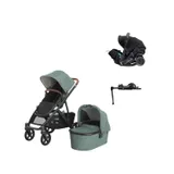 UPPAbaby VISTA V3 Kinderwagen 4-in-1 - Gwen | Doona X Autositz | Doona X Isofix Base