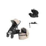 UPPAbaby VISTA V3 Kinderwagen 4-in-1 - Liam | Doona X Autositz | Doona X Isofix Base