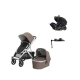 UPPAbaby VISTA V3 Kinderwagen 4-in-1 - Theo | Doona X Autositz | Doona X Isofix Base