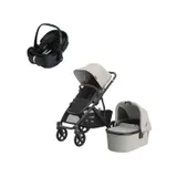 UPPAbaby VISTA V3 Kinderwagen 3-in-1 - Savannah | Joolz X Maxi-Cosi Pebble 360 Pro 2 Autositz