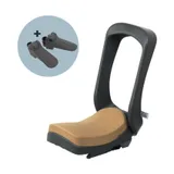 Urban Iki Junior Fahrradsitz - Ohne Montagerahmen - Bincho Black / Kurumi Brown