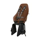 Urban Iki Ta-ke Bio Fahrrad-Rücksitz - Gepäckträgermontage - Haniwa Brown / Bincho Black