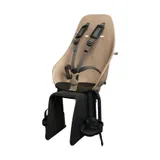 Urban Iki Ta-ke Bio Fahrrad-Rücksitz - Gepäckträgermontage - Oishi Beige / Bincho Black