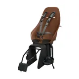 Urban Iki Ta-ke Bio Fahrrad-Rücksitz - Rahmenmontage - Haniwa Brown / Bincho Black