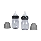 We-Too Standardfläschchen - 260 ml - Black - 2er-Pack