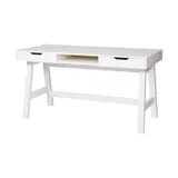 Woood Nikki Schreibtisch - Weiß