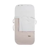 Baby's Only Sparkle Fußsack Gold / Elfenbein meliert