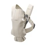 BabyBjörn Mini Babytrage - 3D-Jersey - Hellbeige
