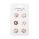 Banwood Pin & Ride Stuurmand Pins – Flowers