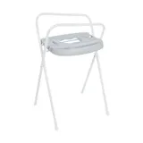Bebe-Jou Click Badewannenständer Metall Hellgrau 98 cm