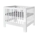 Kidsmill Laufstall Alaska Weiß Hochglanz