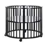 Europe Baby Circa Ronde Box - Mat Zwart