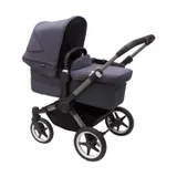 Bugaboo Donkey 5 Mono Kinderwagen 2-in-1 Graphite / Stormy Blue 