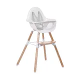 Childhome Evolu 2-in-1-Kinderstuhl Natur/ Weiß