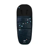 Cybex Jewels Of Nature Platinum Fußsack Dark Blue