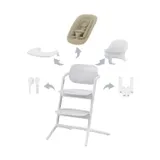 Cybex Lemo 4-in-1 Hochstuhl - All White