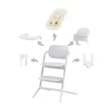 Cybex Lemo 4-in-1 Hochstuhl - All White