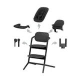 Cybex Lemo 4-in-1 Hochstuhl - Stunning Black