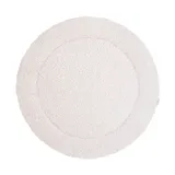 Baby's Only Laufstallteppich - Snow - Wollweiß - Ø90 cm