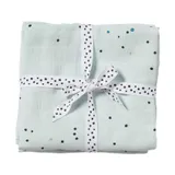 Done by Deer Dreamy Dots Wickeltuch Blue 2 Stück
