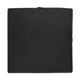 Jollein Spannbettlaken Jersey 75 x 95 cm Schwarz