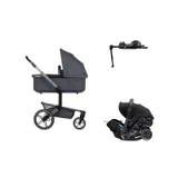 Joolz Day 5 Kinderwagen 4-in-1 - Stone Grey | Doona X Autositz| Doona X Isofix Base