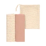 Laessig Hydrophiles Tuch Rose 80 x 80 cm 2 Stück