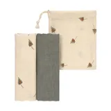 Laessig Hydrophiles Tuch Taupe 80 x 80 cm 2 Stück