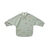 Liewood Merle Vehicles Langarm Lätzchen Dove Blue Mix